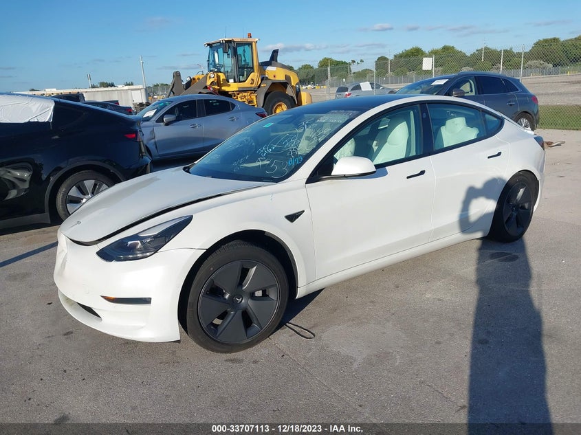VIN 5YJ3E1EBXMF056405 2021 TESLA MODEL 3 LONG RANGE DUAL MOTOR ALL-WHEEL DRIVE