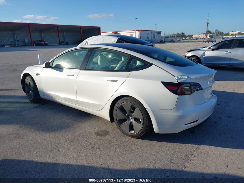 VIN 5YJ3E1EBXMF056405 2021 TESLA MODEL 3 LONG RANGE DUAL MOTOR ALL-WHEEL DRIVE