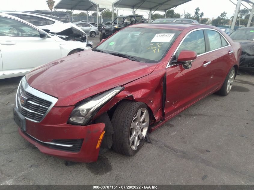 2015 CADILLAC ATS SEDAN LUXURY RWD 1G6AB5RX6F0101499