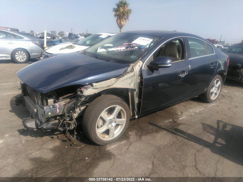 2013 VOLVO S60 T5 YV1612FS2D2205092