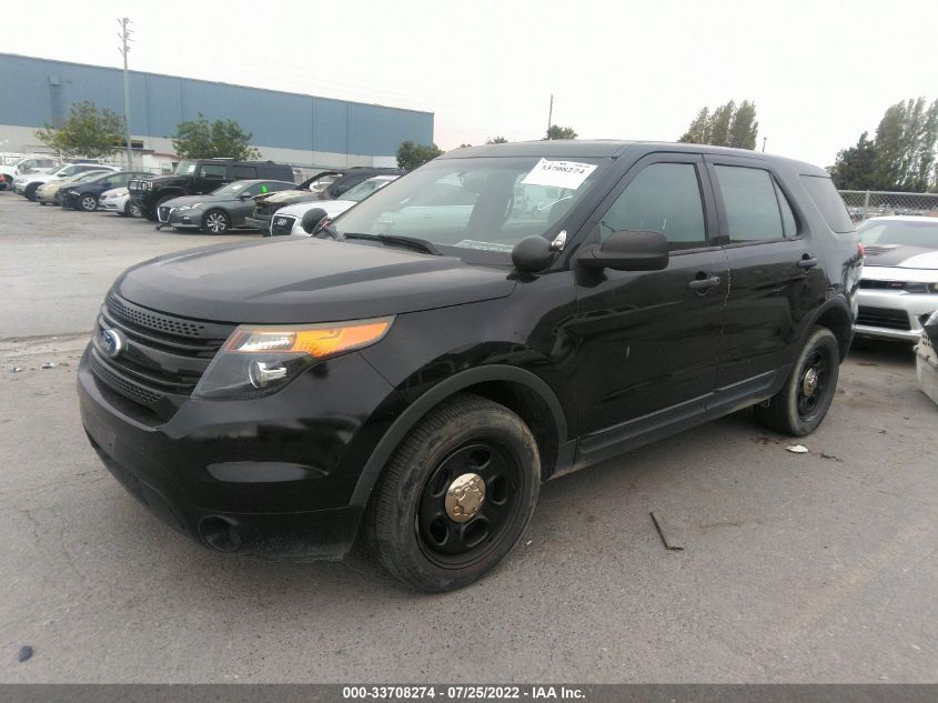 2014 FORD UTILITY POLICE 1FM5K8ARXEGB96017