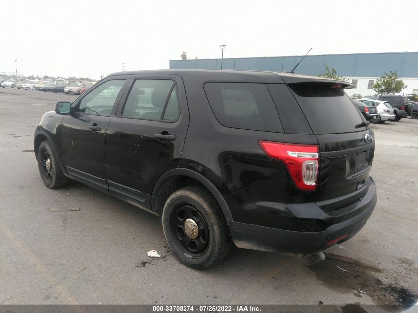 2014 FORD UTILITY POLICE 1FM5K8ARXEGB96017