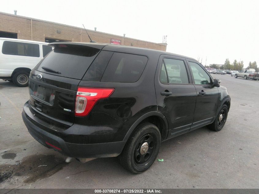 2014 FORD UTILITY POLICE 1FM5K8ARXEGB96017