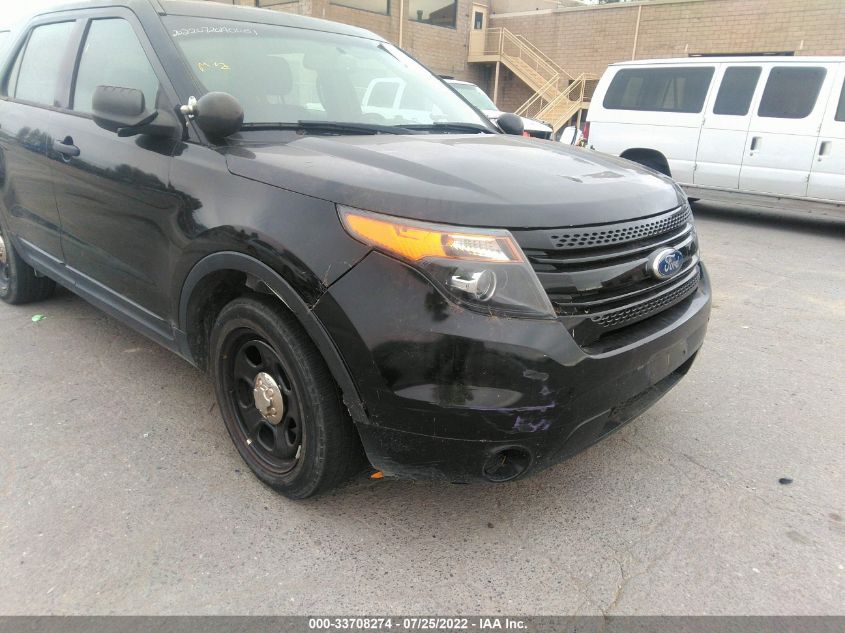 2014 FORD UTILITY POLICE 1FM5K8ARXEGB96017