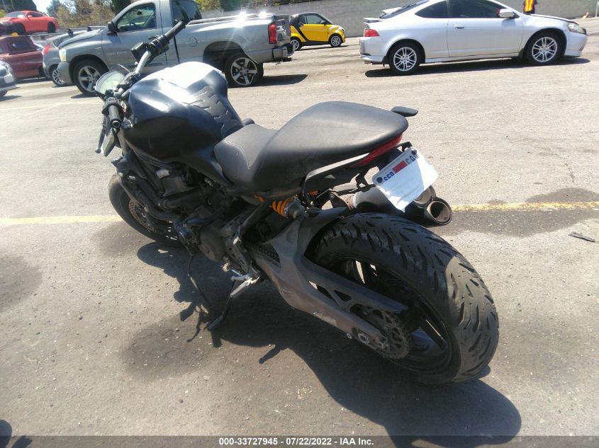 2015 DUCATI MONSTER 821 ZDM1RBTS7FB007631