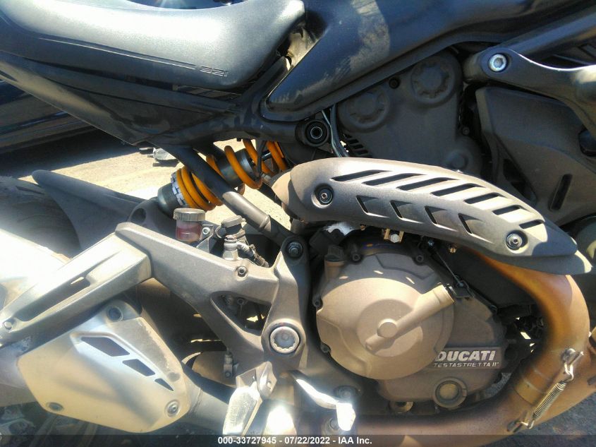 2015 DUCATI MONSTER 821 ZDM1RBTS7FB007631
