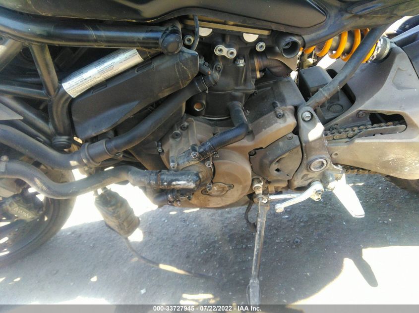 2015 DUCATI MONSTER 821 ZDM1RBTS7FB007631