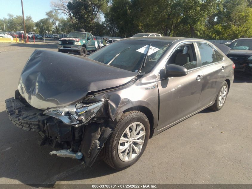 2015 TOYOTA CAMRY HYBRID LE/XLE/SE 4T1BD1FK6FU154415
