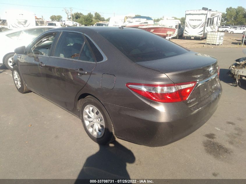 2015 TOYOTA CAMRY HYBRID LE/XLE/SE 4T1BD1FK6FU154415
