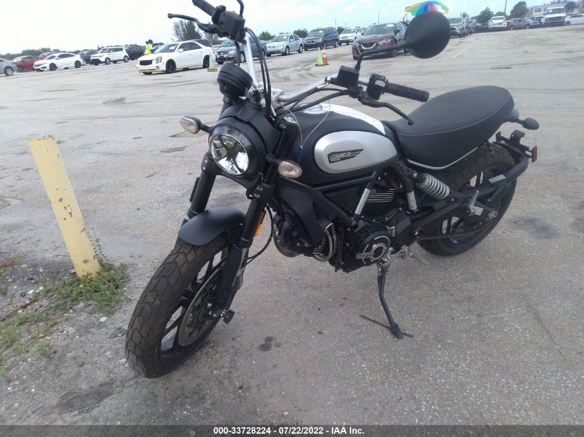 2021 DUCATI SCRAMBLER DESERT SLED ML0KAFPM6MT004897