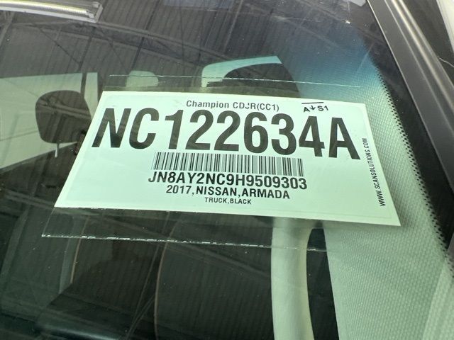 2017 NISSAN ARMADA SV JN8AY2NC9H9509303