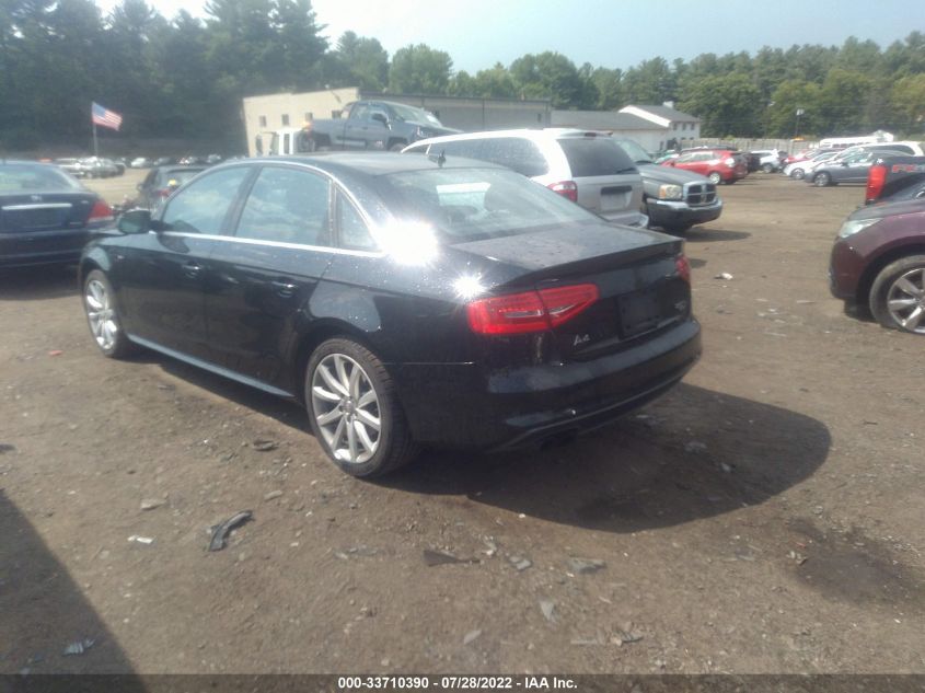 2014 AUDI A4 PREMIUM WAUBFAFL0EN003132