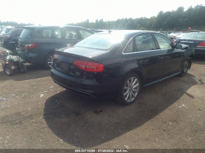 2014 AUDI A4 PREMIUM WAUBFAFL0EN003132