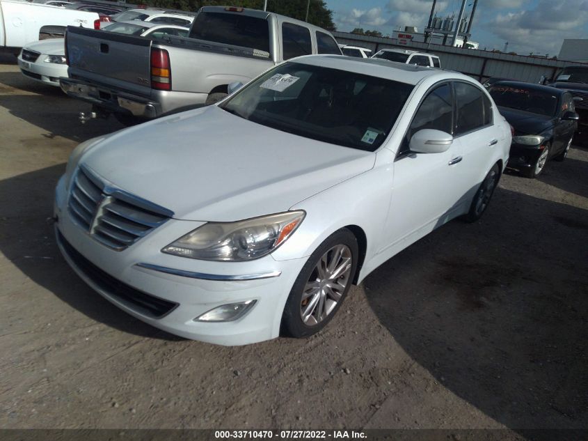 2013 HYUNDAI GENESIS 3.8L KMHGC4DD2DU257570