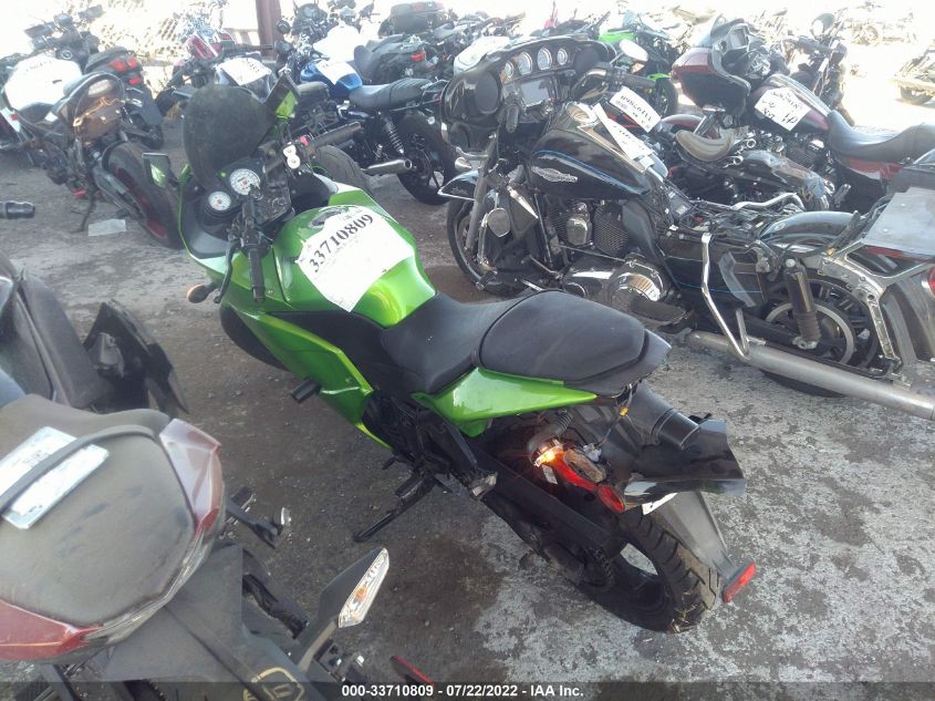 2012 KAWASAKI EX250 J JKAEXMJ14CDAB1296