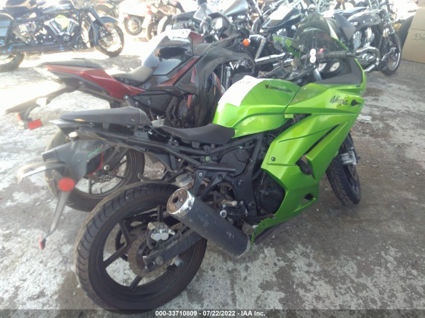 2012 KAWASAKI EX250 J JKAEXMJ14CDAB1296