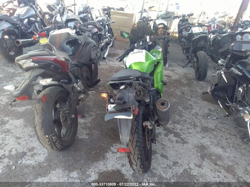 2012 KAWASAKI EX250 J JKAEXMJ14CDAB1296