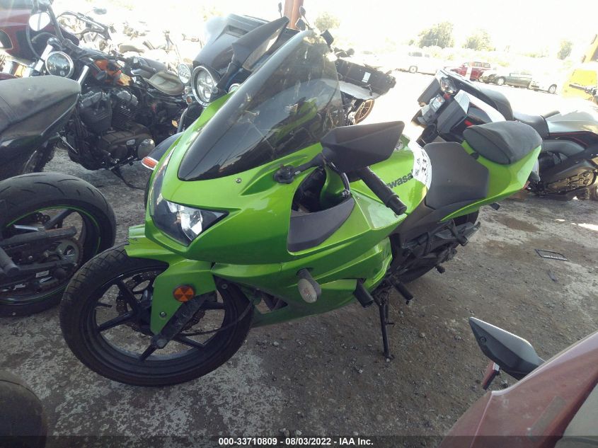 2012 KAWASAKI EX250 J JKAEXMJ14CDAB1296