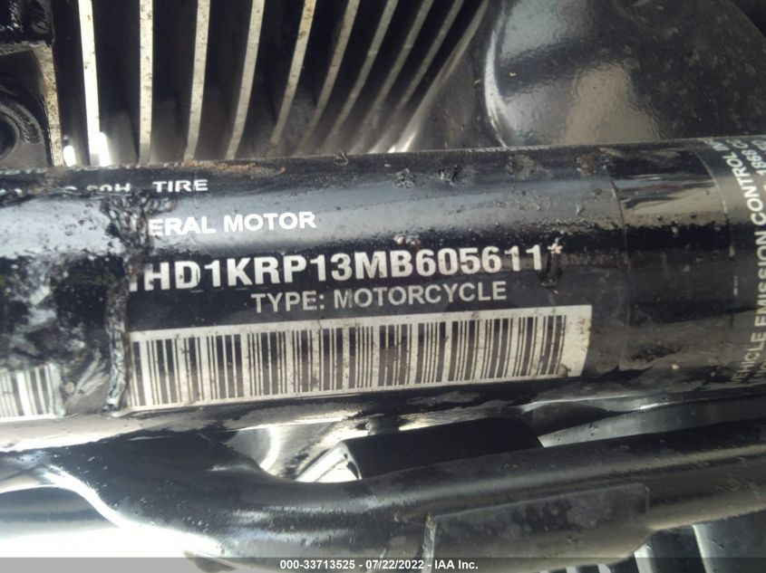 2021 HARLEY-DAVIDSON FLHXS 1HD1KRP13MB605611