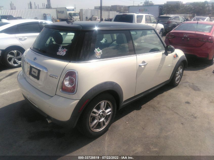 2013 MINI COOPER HARDTOP WMWSU3C50DT687312