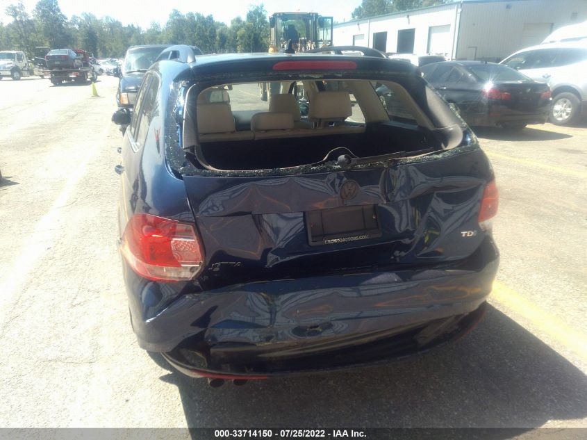 2013 VOLKSWAGEN JETTA SPORTWAGEN TDI 3VWPL7AJ3DM696150