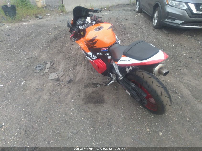 2009 HONDA CBR600 RR JH2PC400X9K205136