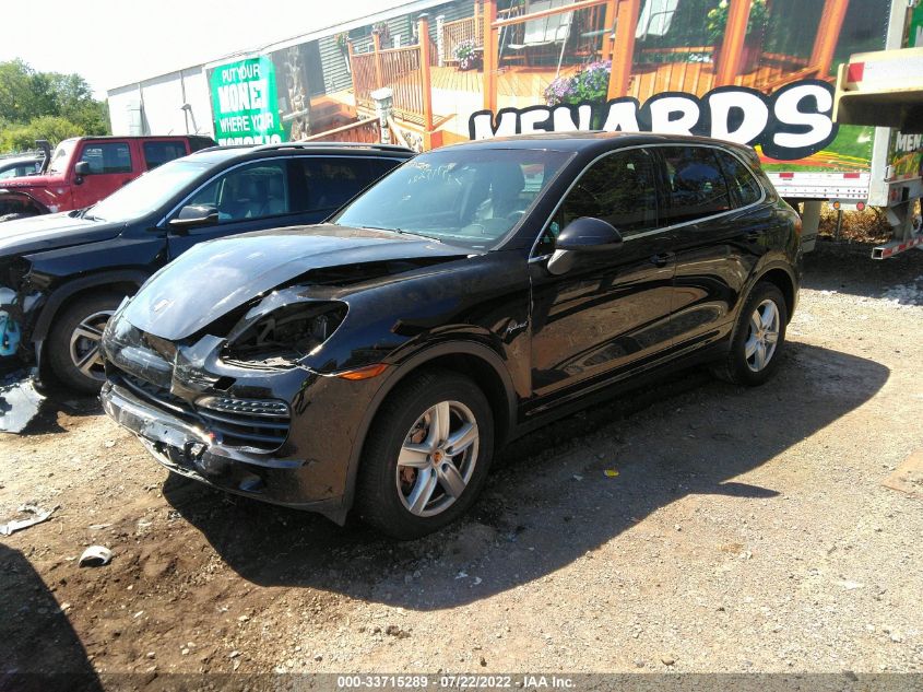 2014 PORSCHE CAYENNE S HYBRID WP1AE2A21ELA51254