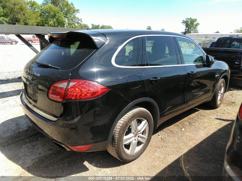 2014 PORSCHE CAYENNE S HYBRID WP1AE2A21ELA51254