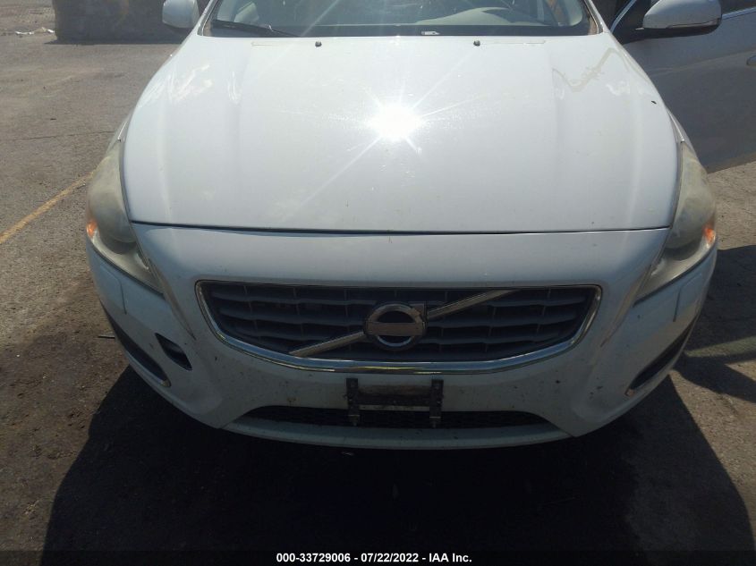 2013 VOLVO S60 T5 YV1612FS9D2190509