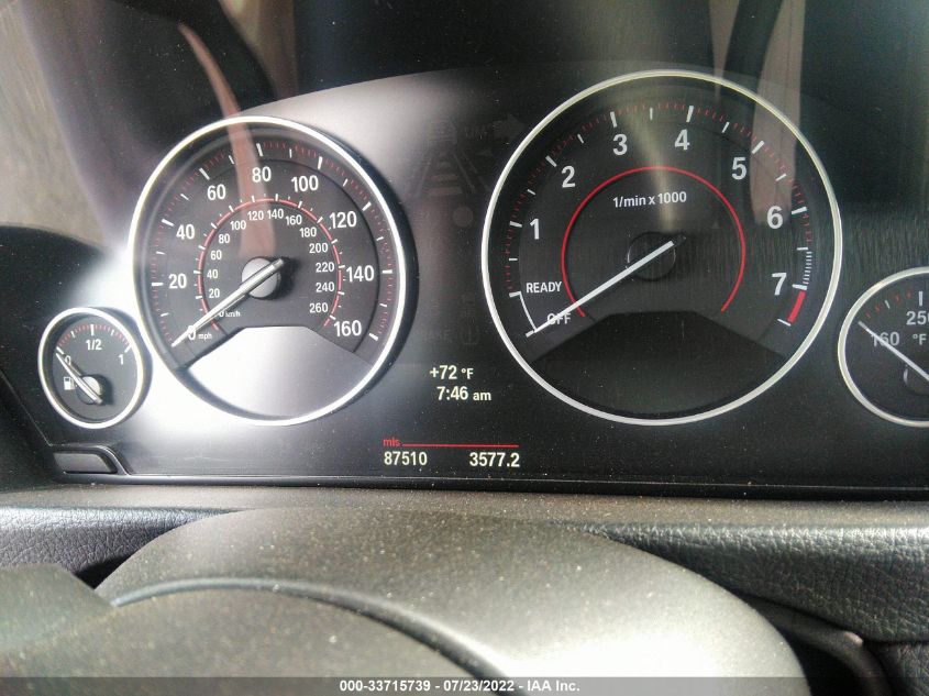 2013 BMW 335 I WBA3A9G57DNP37301