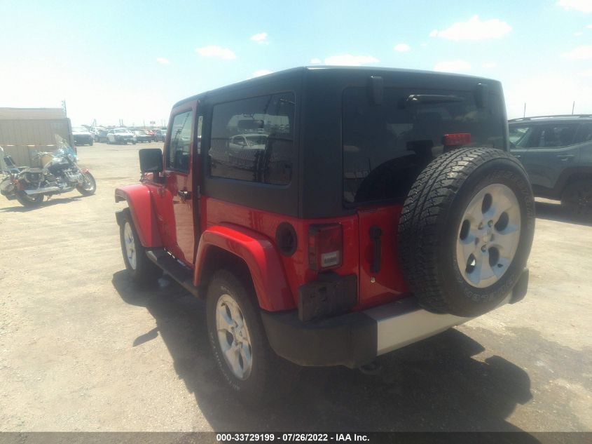 2014 JEEP WRANGLER SAHARA 1C4GJWBGXEL157825