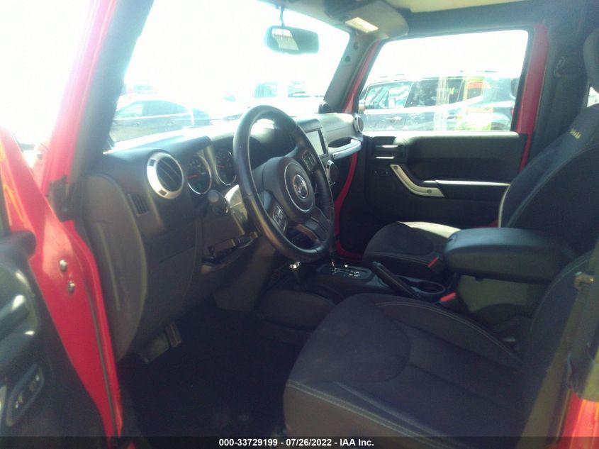 2014 JEEP WRANGLER SAHARA 1C4GJWBGXEL157825