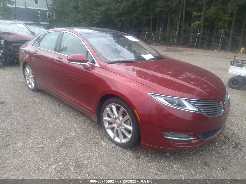 VIN 3LN6L2LU8FR608039 2015 LINCOLN MKZ no.1