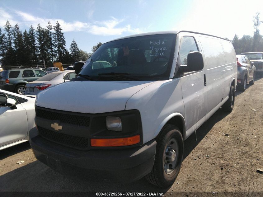 2014 CHEVROLET EXPRESS CARGO VAN 1GCWGGBA9E1146547