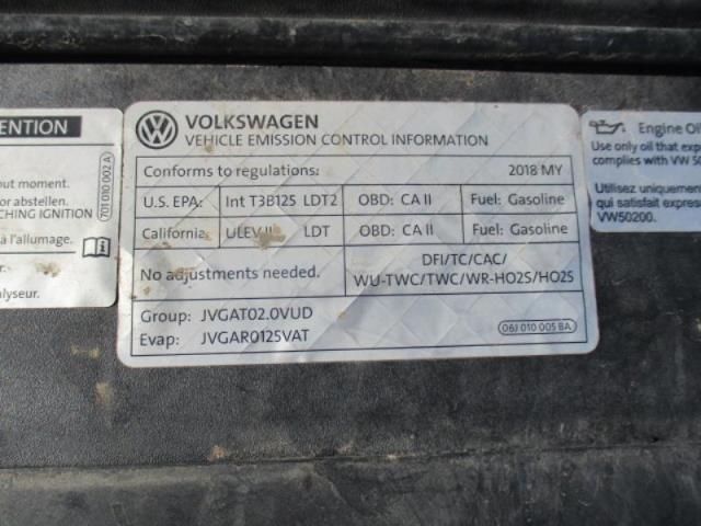 2018 VOLKSWAGEN TIGUAN LIMITED WVGAV7AX0JK000740