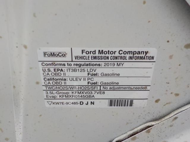 2019 FORD FLEX SEL 2FMHK6C87KBA33768