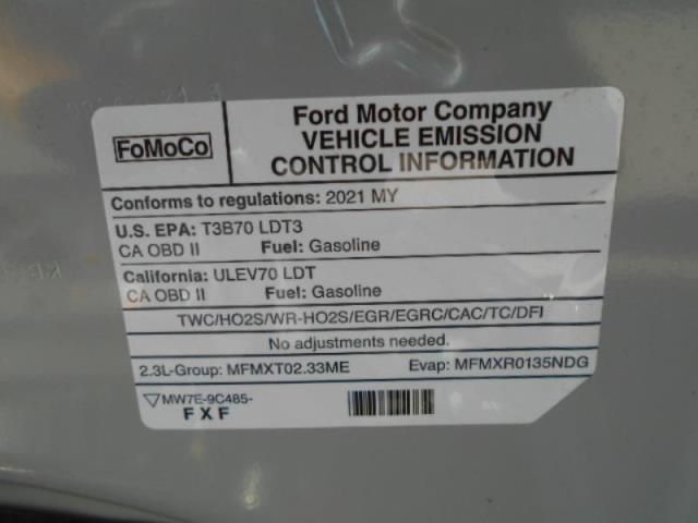 2021 FORD RANGER XL/XLT/LARIAT 1FTER4FH0MLD73611