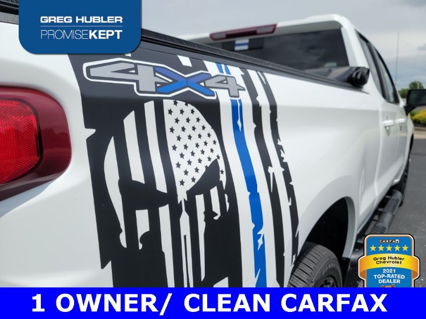 2020 CHEVROLET SILVERADO K1500 RST 1GCRYEED0LZ253876