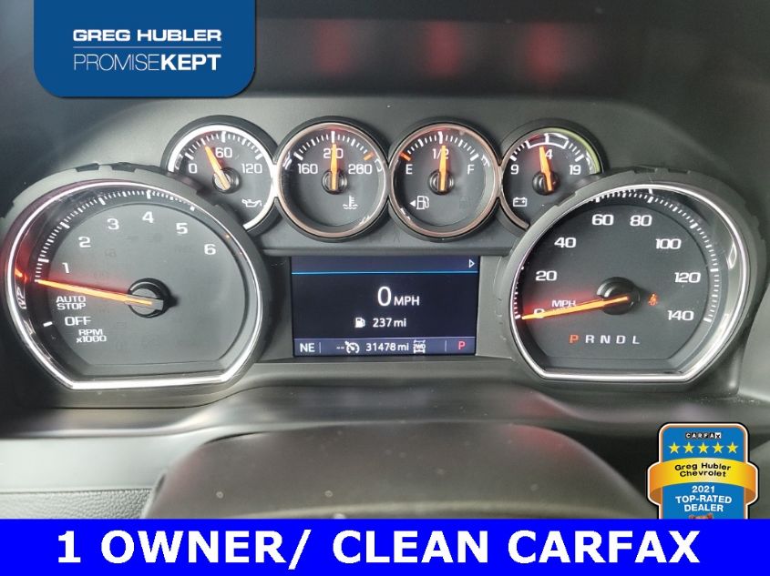 2020 CHEVROLET SILVERADO K1500 RST 1GCRYEED0LZ253876
