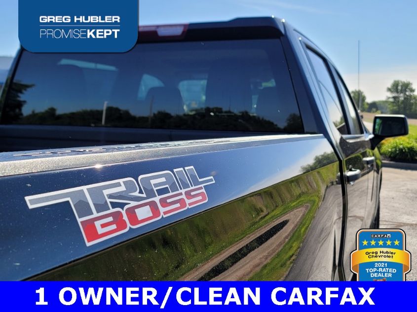 2019 CHEVROLET SILVERADO K1500 TRAIL BOSS CUSTOM 1GCPYCEF7KZ380913