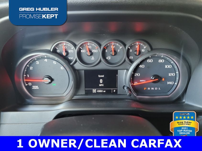 2019 CHEVROLET SILVERADO K1500 TRAIL BOSS CUSTOM 1GCPYCEF7KZ380913