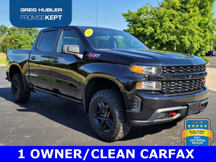 2019 CHEVROLET SILVERADO K1500 TRAIL BOSS CUSTOM 1GCPYCEF7KZ380913