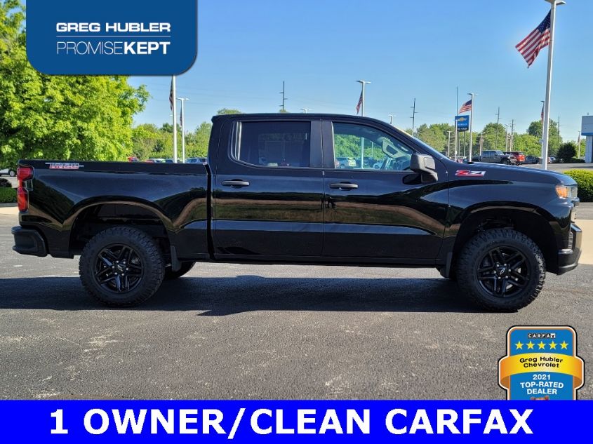 2019 CHEVROLET SILVERADO K1500 TRAIL BOSS CUSTOM 1GCPYCEF7KZ380913