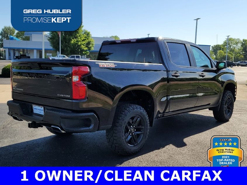 2019 CHEVROLET SILVERADO K1500 TRAIL BOSS CUSTOM 1GCPYCEF7KZ380913