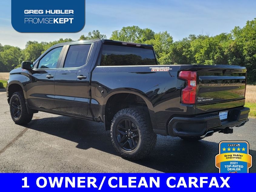2019 CHEVROLET SILVERADO K1500 TRAIL BOSS CUSTOM 1GCPYCEF7KZ380913