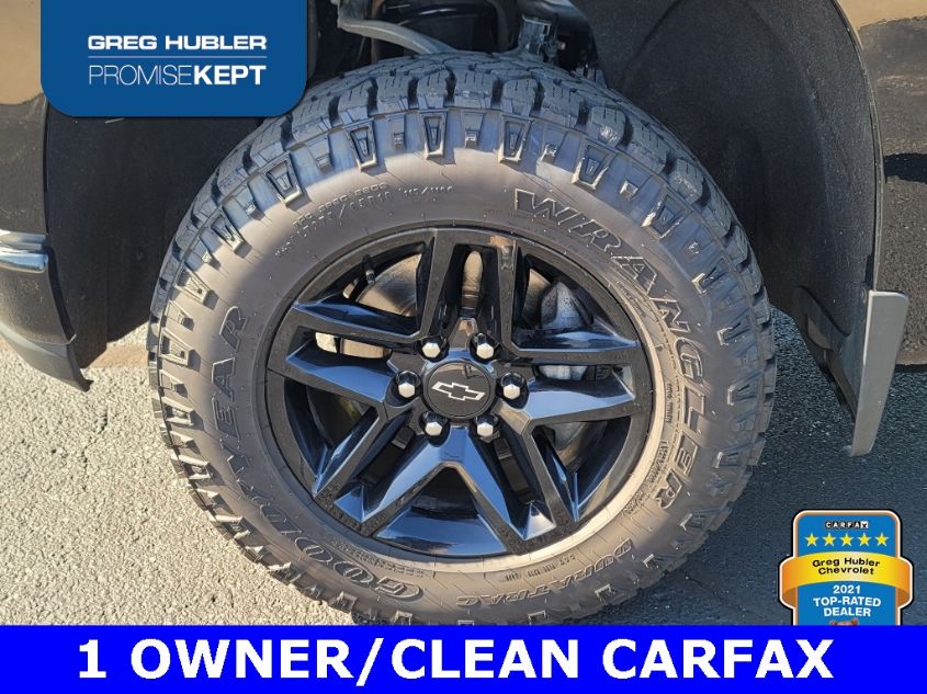 2019 CHEVROLET SILVERADO K1500 TRAIL BOSS CUSTOM 1GCPYCEF7KZ380913