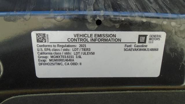 2021 BUICK ENCLAVE ESSENCE 5GAEVAKW4MJ148068