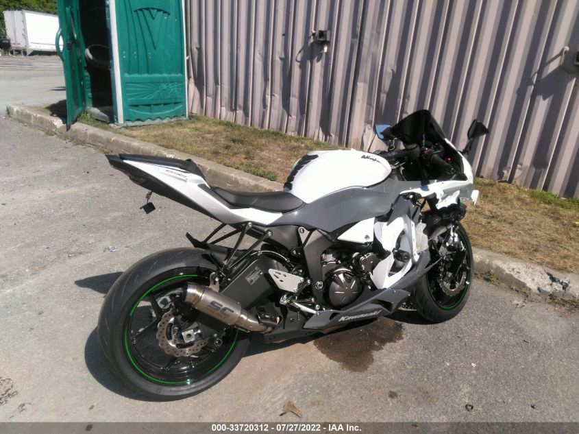 2021 KAWASAKI ZX636 K JKBZXJH12MA009049