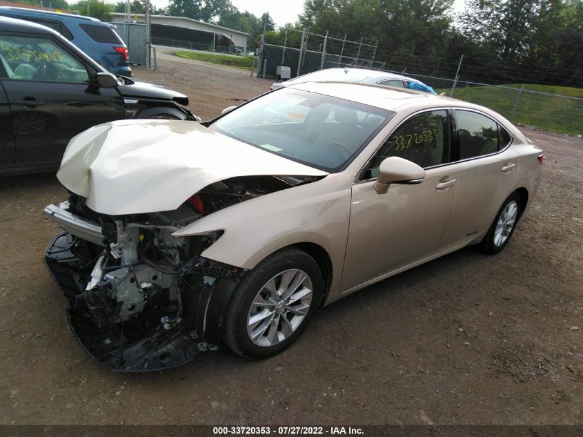 2014 LEXUS ES 300H HYBRID JTHBW1GG1E2065742