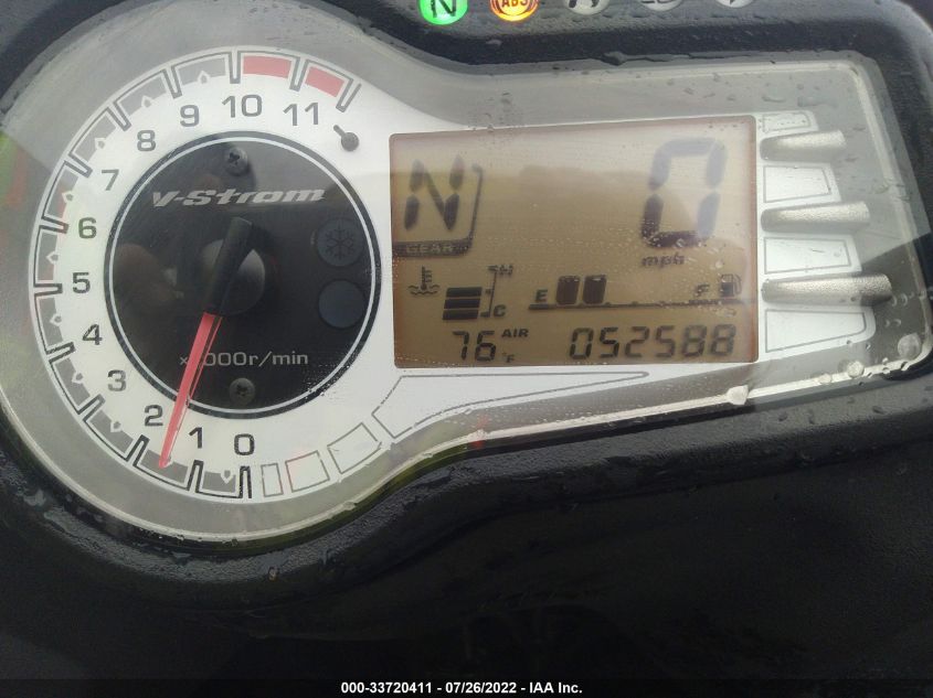 2015 SUZUKI DL650 A JS1VP56A4F2101709